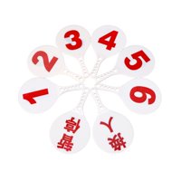 Bothyi - 9X Kit De Accesorio De Competencia Red Black Basketball Basketball Fatch Boards