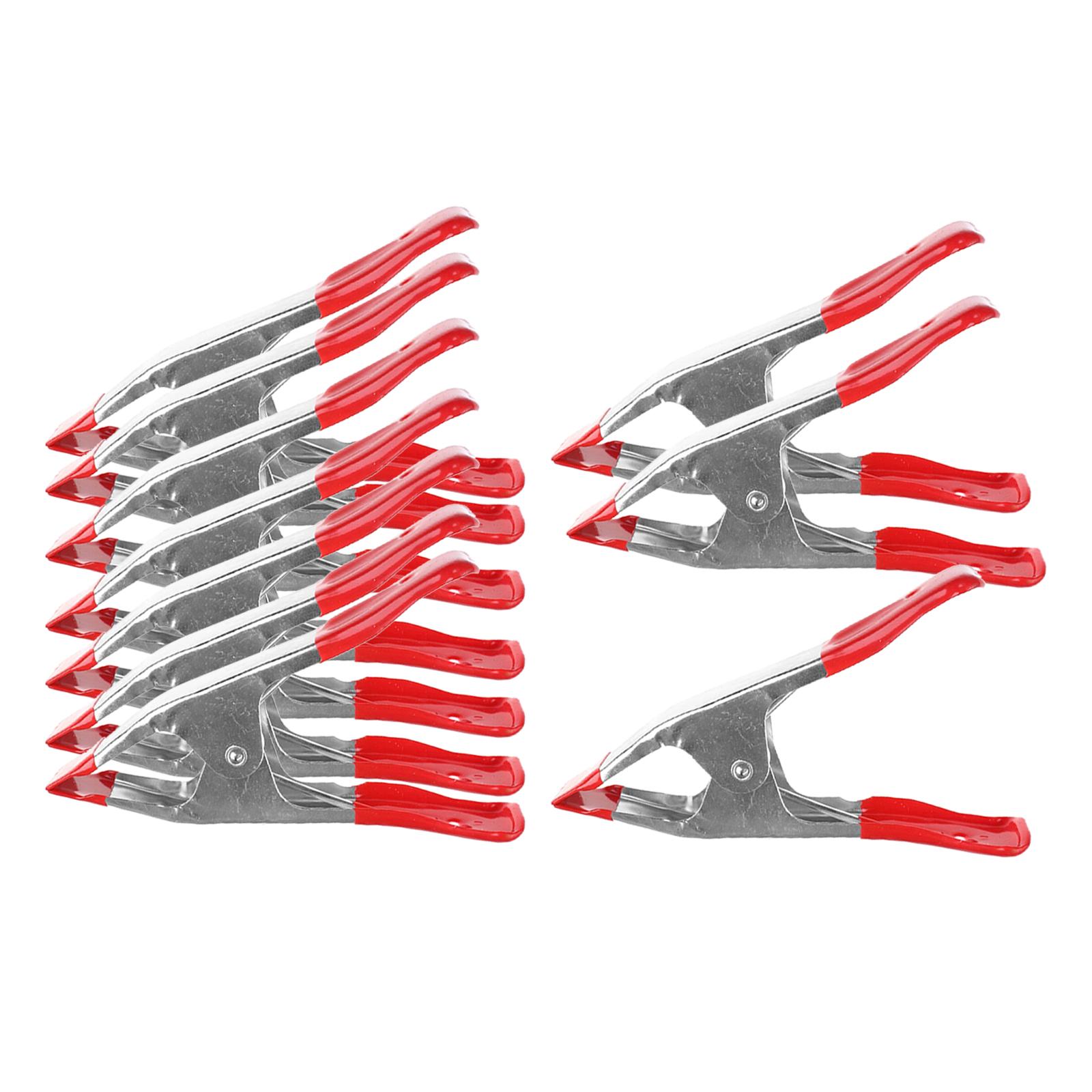 Ioensy - 10X Abrazaderas De Resorte Pinzas De Cocodrilo Para Laboratorios Fotográficos Pruebas Eléctricas