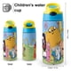 thumbnail image 2 of Hora de aventura Botella de Agua con Tapa Pop Top de Un Toque, Acero Inoxidable, a Prueba de Fugas, para Deportes, Botella Infantil azul 12 oz, 2 of 6