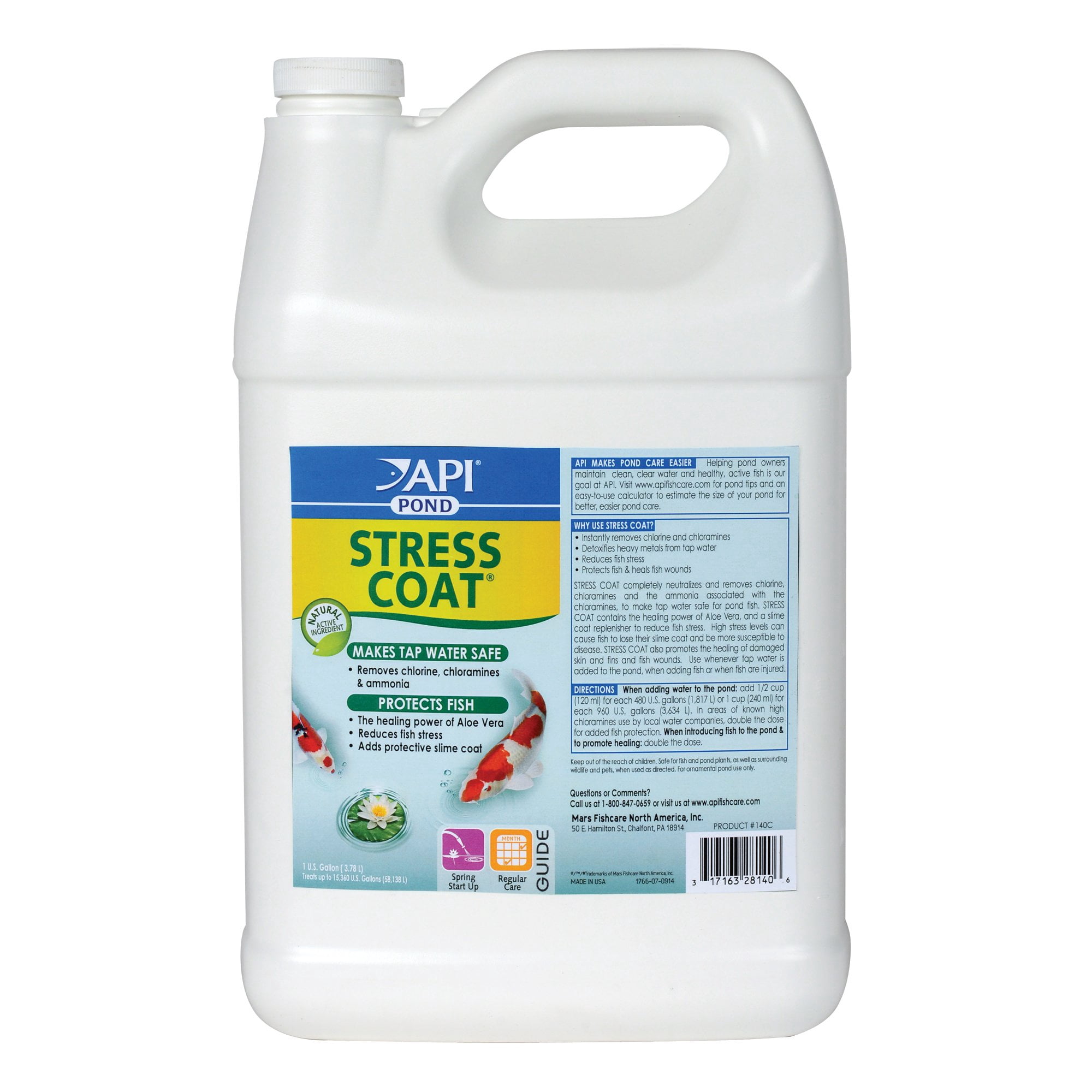 Acondicionador De Agua Para Estanques Api Pond Stress Coat 3.78 L