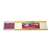 Set De 25 Unidades Oil Pastels School Smart