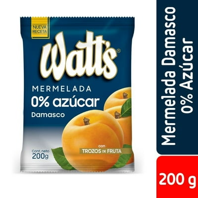 Mermelada Damasco Sin Azúcar 200 G Watts