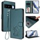 thumbnail image 2 of Funda Billetera con Espacio para Fotos para Google Pixel 8 Pro, Verde Oscuro, 2 of 6