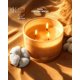 thumbnail image 5 of Tarro de lujo Candle 96NORTH, coco y soja, 3 mecha, 50 h de tiempo de combustión, 5 of 6