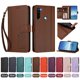 thumbnail image 4 of Funda Cartera Trébol para Xiaomi Redmi Note 8 4G con Ranuras Tarjetas y Carga Inalámbrica Marrón, 4 of 6