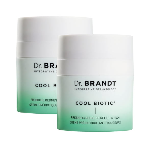 Crema Dr. Brandt Cool Biotic para aliviar el enrojecimiento, 50 ml (paquete de 2)