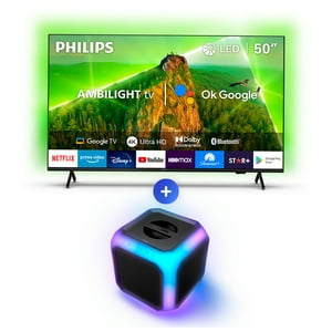 Philips - Ambilight Tv 50Pud7908 + Bt Speaker Tax2707