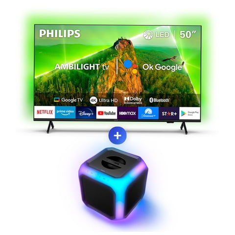Philips - Ambilight Tv 50Pud7908 + Bt Speaker Tax2707