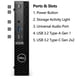 thumbnail image 3 of Ordenador de escritorio Dell OptiPlex 7020 i3-14100T 16 GB 256 GB SSD WiFi 6E, 3 of 9