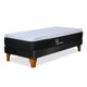thumbnail image 1 of Cama Europea Zen Top Spring 1.5 Plaza Base Normal, 1 of 4