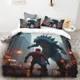 thumbnail image 1 of v1469 Bed Sheets Duvet Cover Set Cool Spider-Man Bedding Set Miles Morales Pillowcase Room Decor Queen Size Multi Size Kids Adult Gift 3-Piece Bedding Set (1 Duvet Cover + 2 Pillow Shams) Bed Sheets j, 1 of 5