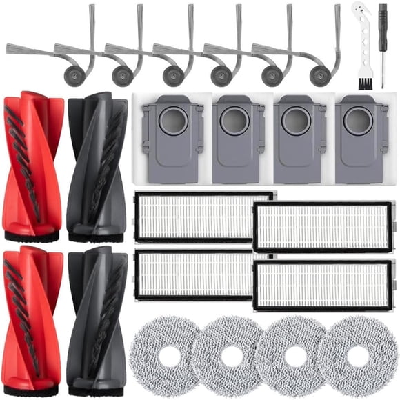 Kit Repuestos Roborock Qrevo S5V Edge Curv 24 Piezas