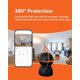 thumbnail image 4 of Cámara de Seguridad SensForge 2.5K Pan-Tilt 360° WiFi con Detección AI, 4 of 9