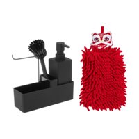 Bothyi - Dispensador De Jabón Para Platos 3 En 1, Botella Portátil Con Bomba De Líquido Para Cocina, Cafetería Y Hogar