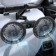 thumbnail image 1 of Ventilador para Auto Pelidox de Doble Cabezal 3 Velocidades USB para Asiento Trasero, 1 of 6