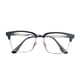 thumbnail image 1 of Gafas bloqueadoras de luz azul, gafas de moda de doble haz, montura de gafas anti-luz azul, 1 of 5