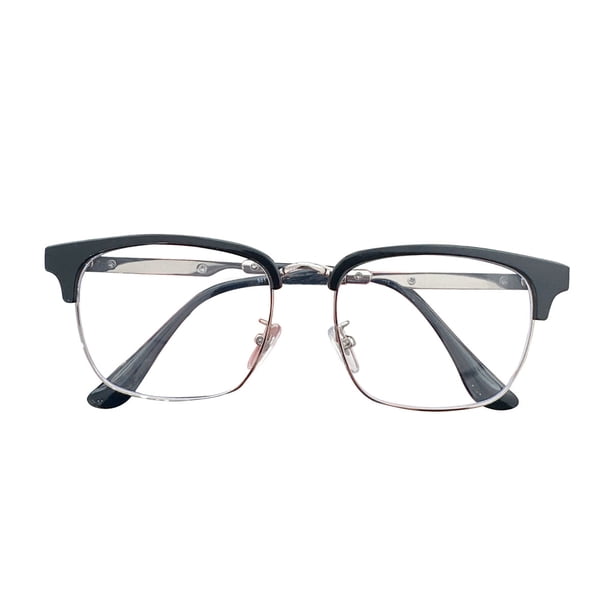 Gafas bloqueadoras de luz azul, gafas de moda de doble haz, montura de gafas anti-luz azul