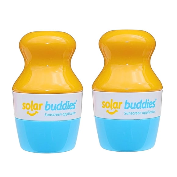 Aplicador de protección solar Solar Buddies Blue, paquete de 2 niños, 100 ml