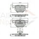 thumbnail image 2 of Pastillas Freno para auto BMW 330 Touring 2004-2013 Trasero, 2 of 3