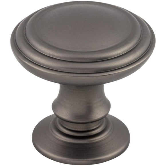 Pomo para gabinete Top Knobs TK320AG Reeded gris ceniza 3,2 cm