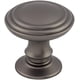 thumbnail image 1 of Pomo para gabinete Top Knobs TK320AG Reeded gris ceniza 3,2 cm, 1 of 3