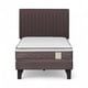thumbnail image 1 of Cama Rosen NewStyle 4 Plus 1.5 Plazas + Respaldo Lucio Café, 1 of 6