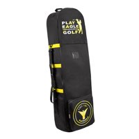 Ioensy - Funda De Viaje Para Palos De Golf Bolsa De Viaje De Golf Plegable Oxford Portátil Para Aerolíneas Amarillas