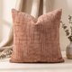 thumbnail image 1 of 2 Fundas Cojin Chenille Texturizado Cuadriculado 45x45 cm Decorativo - Coleccion Monaco Modelo Rose, 1 of 4