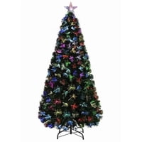 Artihogar - Arbol De Navidad 210 Cm Con Luces Led Colores Canadá Verde