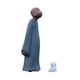 thumbnail image 5 of Figura De Monje Con Perro Pequeño Estatua De Monje Linda 8,5 Cm X 5,5 Cm X 20,2 Cm, 5 of 5