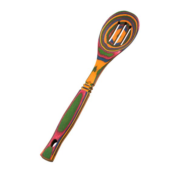 Cuchara Ranurada de Cocina Island Bamboo 30 cm Pakkawood