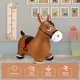 thumbnail image 5 of Bouncy Horse Hopper INPANY para niños de 2 a 4 años con bomba, 5 of 7