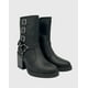 thumbnail image 2 of Bota para mujer, negro, cuadruple correa Danicolle, 2 of 5