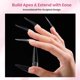 thumbnail image 3 of Tips de uñas Beetles Gel Polish XL Stiletto - 160 piezas, 3 of 7