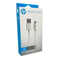 Hp - Cable De Carga Usb A Usb C 1Mt Blanco Dhc-Tc102
