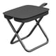 thumbnail image 2 of Taburete De Camping Con Reposapiés, Plegable, Peque?o, Para Picnic, Senderismo, Jardín, Color Negro, 2 of 5