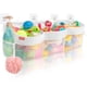 thumbnail image 1 of Organizador De Juguetes De Baño Con 3 Compartimentos Horizontales De 18 7 Litros, 1 of 7