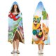 thumbnail image 3 of Manta Capa Con Capucha Desmarcar Agente Especial Oso 100x130cm, 3 of 6