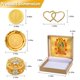 thumbnail image 3 of Set de Arras de Boda FUNPAR - Monedas Chapadas en Oro con Caja, 3 of 7