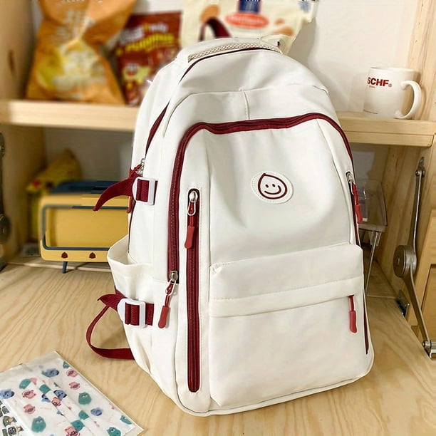 Stylish & Spacious Student Backpack - Perfect for High School & Junior High Students of Both Genders!