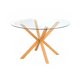 thumbnail image 1 of Mesa de comedor redonda elite de 120cm vidrio, 1 of 2