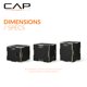 thumbnail image 4 of Caja pliométrica texturizada de goma CAP Barbell 51 cm x 46 cm x 41 cm, 4 of 8