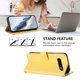 thumbnail image 4 of Funda Volteable tipo Billetera con Correa para Samsung Galaxy S10, Amarillo, 4 of 6