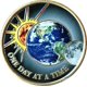 thumbnail image 5 of Medallion Recovery Chip Universo Sol Luna Tierra 33 mm, 5 of 9