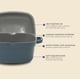 thumbnail image 3 of Olla Holandesa Crock-Pot Northvale de Aluminio Fundido 5.2L con Tapa Azul, 3 of 5
