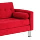 thumbnail image 4 of Sofa Retro 3c Felpa 12 Rojo, 4 of 6