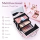 thumbnail image 2 of Organizador De Cosméticos Makeup Train Case Con Espejo Color Rosa, 2 of 7