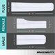thumbnail image 5 of Rib Brace BraceAbility Broken Rib para mujer Universal, 5 of 8