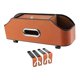 thumbnail image 3 of Organizador De Respaldo Para Asiento De Coche, Soporte Para Pa?uelos, Almacenamiento De Cuero PU, 2 Portavasos Para Bebidas, 3 of 5
