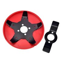 Magideal - Placa De Deshierbe De 15Cm Con Cuchilla Recortadora, Piezas De Repuesto, Instalación Sencilla Y Duradera Para Cortadora De Gas, Accesorios Universales